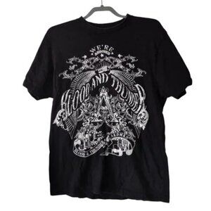 Akademiks black Y2K graphic tee size US M